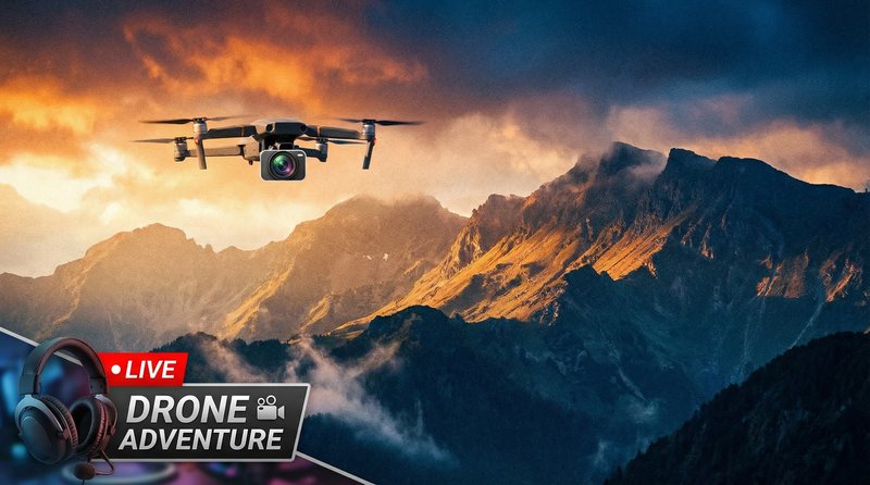 抖荫航拍自然风光